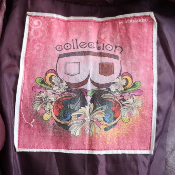 COLLECTION B by Bernardo Women's Faux Leather Wine - Picture 5 of 6